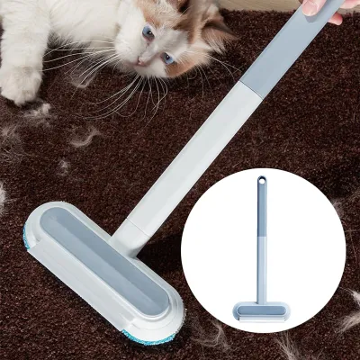 Produktbild von Haustierhaarentferner, Katzen- und Hundehaarentferner, Fusselbürste Wiederverwendbar Tierhaarentferner für Möbel