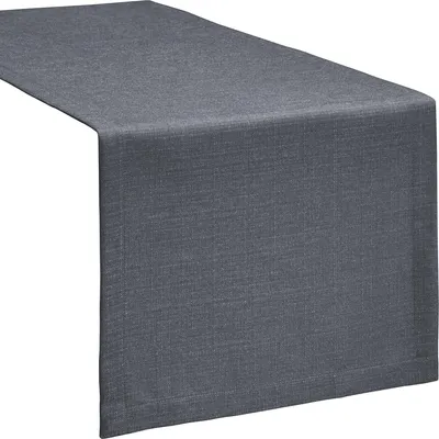 Produktbild von Erwin Müller Tischläufer Krefeld" anthrazit 40x170 cm"