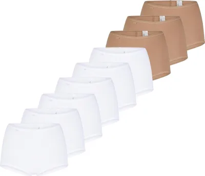 Produktbild von sloggi 9er Pack 24/7 Baumwolle Maxi Slip Maximaler Komfort dank weicher Baumwolle, Elastischer Bund für perfekte Passform, Atmungsaktive Materialien für angenehmen Tragekomfort
