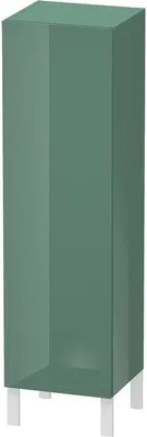 Produktbild von Halbhochschrank L-CUBE 400x363x1320mm Ans rechts weiß supermatt Anschlag rechts weiß supermatt