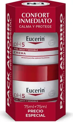 Immagine prodotto di Eucerin ph5 Pelle secca e sensibile 75ml+75ml