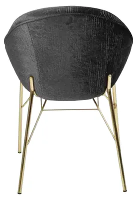 Produktbild von Luxus Design Schwarz  4x Stühle Ohne Armlehne Esszimmer Moderne Möbel