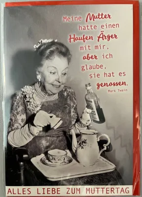 Produktbild von Muttertag - Karte mit Umschlag 2