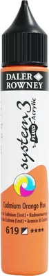 Image de Daler Rowney System3 Peinture acrylique Cadmium Orange Hue 29,5 ml 1 pièce