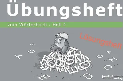 Produktbild von Wörterbuchübungsheft 2 (Übungsheft zum Wörterbuch 19x16cm) (Lösungsheft)