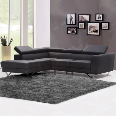 Produktbild von Shaggy Strado 160x230 GreyNight Wohnzimmerteppich (Dunkelgrau)