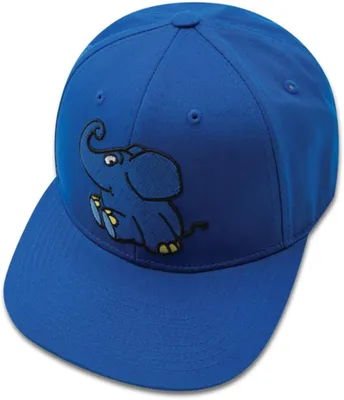 Koaa Snapback Cap Der Elefant "Auf'm Schirm" in blau