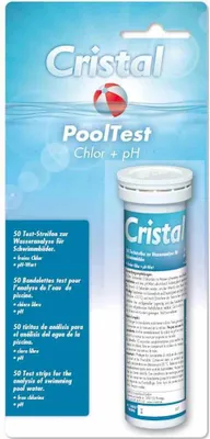 Produktbild von CRISTAL PoolTest - Test-Streifen pH/Chlor