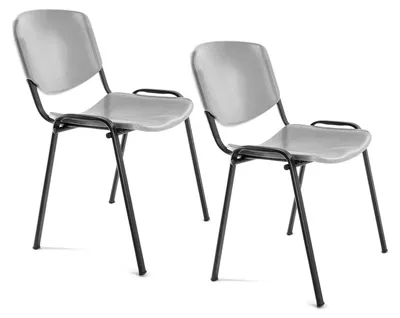 Zdjęcie produktu dla Lekkie krzesło biurowe bez kółek, idealne do recepcji i sal konferencyjnych