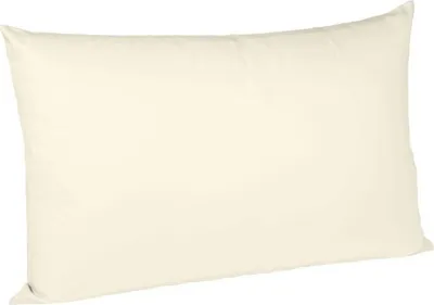 Produktbild von sleepling – Satin Kissenbezug, Seitenschläferkissen, 100% seidig weicher Baumwolle, 40x145 cm, creme