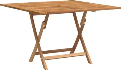 Produktbild von vidaXL Gartentisch Klappbar 110x110x75 cm Massivholz Teak