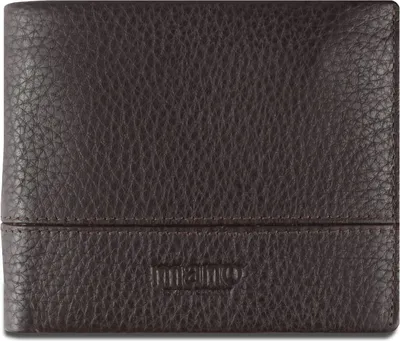 Produktbild von mano Leder Geldbörse Don Tommas Coin Wallet with Flap Brown braun
