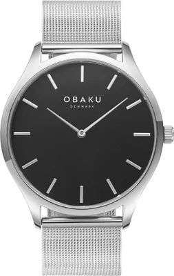 Produktbild von Uhr Obaku Herren Silber Obaku-V260GXCBMC