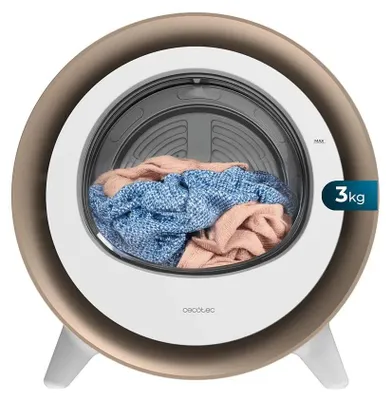 Produktbild von Cecotec Bolero Dresscode Dry 3500v Frontlader Trockner Silber 3 kg / EU Plug 220V Silber 3 kg