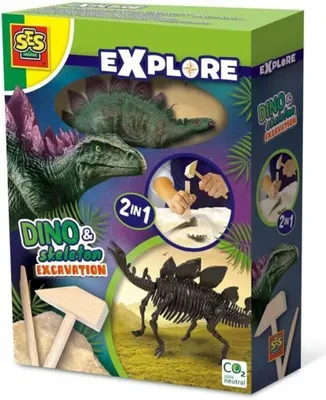 Produktbild von SES Dinosaurier Fossil 2in1 Stegosaurus 25094 50942