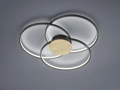 Produktbild von LED Galeriebeleuchtung - große Galerielampen Deckenlampe in geometrischen Formen