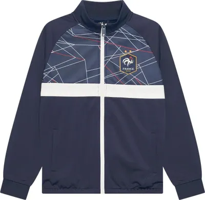 Image de Survêtement Enfant France - Taille 152 - 12 ans - Survêtement d'entraînement Football - Merchandising Officiel FFF