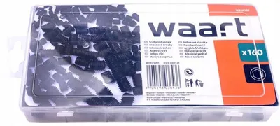 Immagine prodotto di Waart viti de viti a Esagono 160 pezzi, viti de di alta qualità, ideali per la costruzione e la riparazione, durevoli e resistenti.