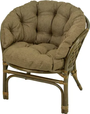 Immagine prodotto di AMPO Cuscino per sedia Bahamas in rattan, sedia da giardino, cuscino in rattan