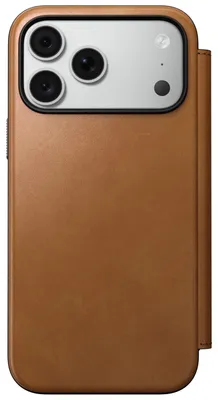 Obrázok produktu pre Nomad Moderné kožené puzdro, koňaková - iPhone 18 Pro Max/17 Pro Max