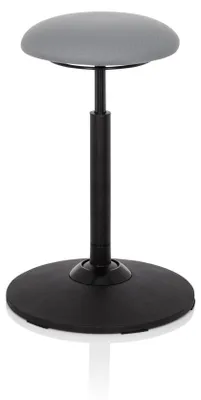 Obrázek produktu pro hjh OFFICE ergonomická stolička BALANCE SIT Sit-stand, pracovní stolička výškově nastavitelná do 120 kg, výška sedáku 63 - 86 cm látka