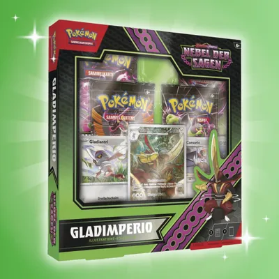 Produktbild von Nebel der Sagen SV6.5 – Gladimperio Illustrations-Kollektion Deutsch, 4 Boosterpacks + Promo Karten