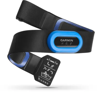 Produktbild von Garmin HRM-Tri, Handgelenk, Schwarz, Blau, CR2032, 7200 h, 600 mm, 30 mm
