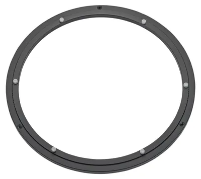 Produktbild von SOTECH Drehkranz Ø 448 mm schwarz – kugelgelagert, Tragkraft 350 kg, Drehlager Drehring