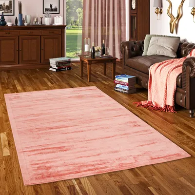 Produktbild von Luxus Designer Teppich Roma Altrosa, Größe:140x200 cm