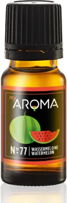 Produktbild von myAROMA flavour drops – Wassermelone 10ml, zuckerfrei, kalorienfrei & vegan, natürliches Aroma ohne künstliche Farbstoffe