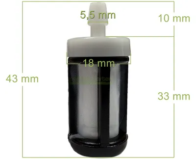 Obrázok produktu pre Palivový filter pre Golz KB 350, Geismar MIW 2, kód: 0000-350-3510, 00003503510, BE4023