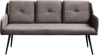 Produktbild von KAWOLA Esszimmerbank PIRI Velvet taupe
