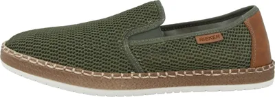 Produktbild von Rieker Slipper - Grün Textil Größe: 40 Normal