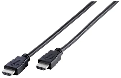 Produktbild von ViVanco™TEC High Speed HDMI Kabel, 3m, Farbe: Schwarz