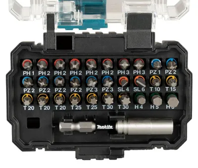 MAKITA Impact-Bit-Set PREMIER 31-teilig 1/4"