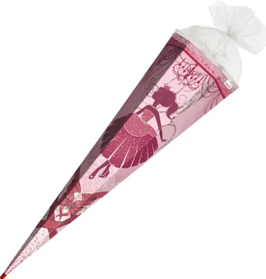 Obrázek produktu pro Školní taška Ballerina – šestiúhelníková, 85 cm, s třpytkami