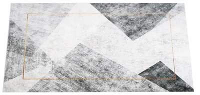 Produktbild von Eureka Home Badezimmerteppich rutschfest weich 60x100 cm