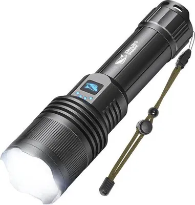 Produktbild von Ladbarer Ultra-Heller LED-Taschenlampen 5000 Lumen wasserdicht zoombar für Camping