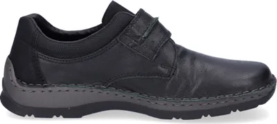 Produktbild von Rieker Halbschuh - Schwarz / Schwarz Leder/Synthetik Größe: 41 Normal