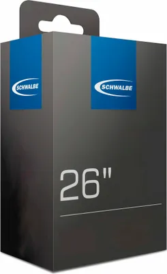 Produktbild von Schwalbe 10432341, Dunlop-Ventil, 26", 25 - 40 mm, 4 cm, Gummi, Schwarz