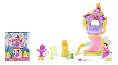 Produktbild von Hasbro B5837 Disney Princess Little Kingdom  Rapunzel Styling Turm