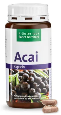 Produktbild von Sanct Bernhard Acai-180 Kapseln
