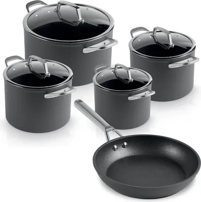Produktbild von Ninja C35005DE, Gemischtes Set, Grau, Edelstahl, Aluminium, Edelstahl, Glas, 260 °C
