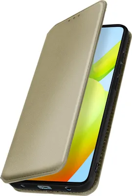 Produktbild von Avizar, Etui Redmi A2 Magnetisch Klappbar Mit Standfunktion, Gold