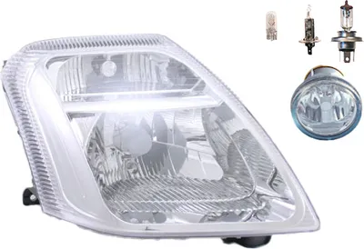 Produktbild von Scheinwerfer passend für Citroen C2 09/2003- H4 Rechts +Nebels.+Leuchtm. 0000620670 00006205ZW 96422810 6205ZW 620670 00006204Q0 000062 Johns