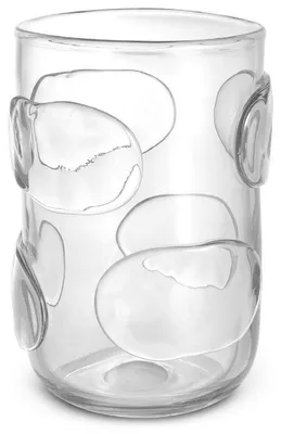 Produktbild von Casa Padrino Luxus Deko Glas Vase Ø 23 x H. 34 cm - Elegante mundgeblasene Blumenvase - Luxus Kollektion