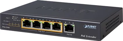 Immagine prodotto di PLANET 1-Port Ultra PoE to 4-Port 802.3af/at Gigabit PoE