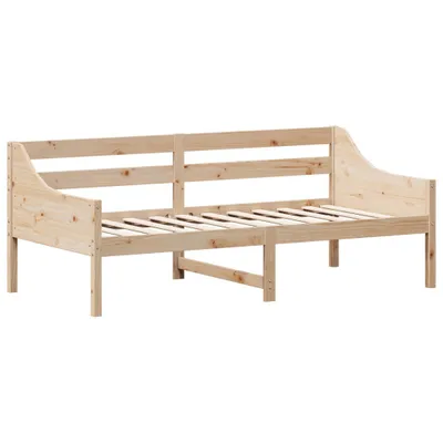 Image de Lit de jour sans matelas 90x190 cm pin massif