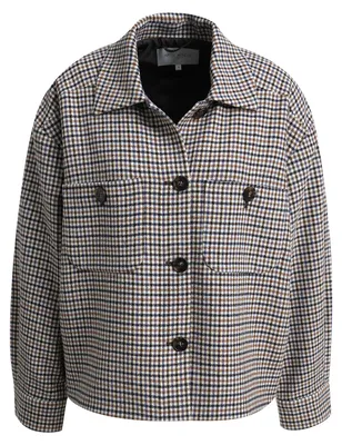 Produktbild von Milano Italy OVERSIZED JACKET 1/1 MOCCA PRINT MOCC 36