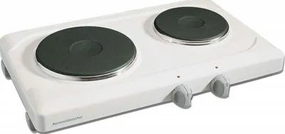 Produktbild von Doppelkochplatte THS 2015, langlebige Gussheizplatten, emailliertes Gehäuse, zwei 15 Minuten Zeitschaltuhren,  2 Heizplatten: 145 mm Ø, 800 Watt / 180 mm Ø, 1200 W